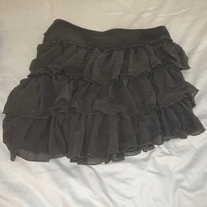 Free People Ruffle Mini Skirt